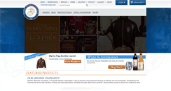 Desktop Screenshot of marineclubstore.com